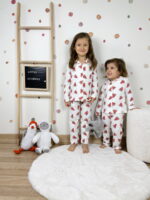 Çocuk Pijama Takımı Karpuz Desenli