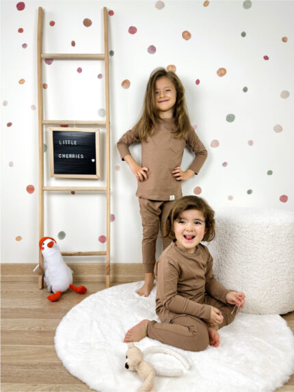 çocuklar için pamuk suprem takım içlik pijama
