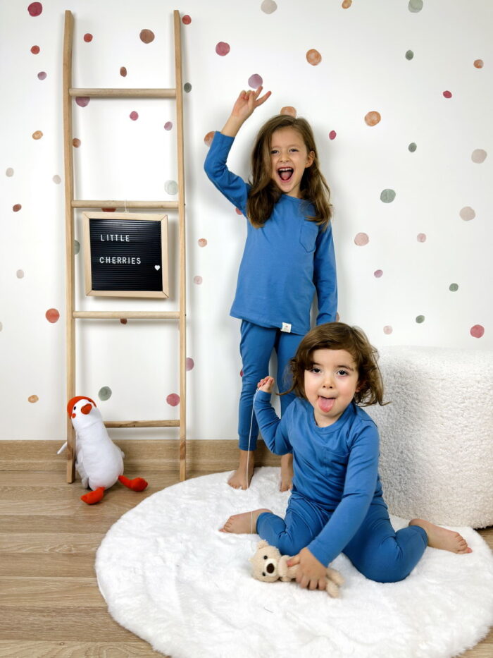 çocuklar için pamuk suprem takım içlik pijama