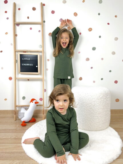 çocuklar için pamuk suprem takım içlik pijama