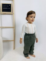 Müslin Pantolon Yeşil