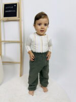 Müslin Pantolon Yeşil
